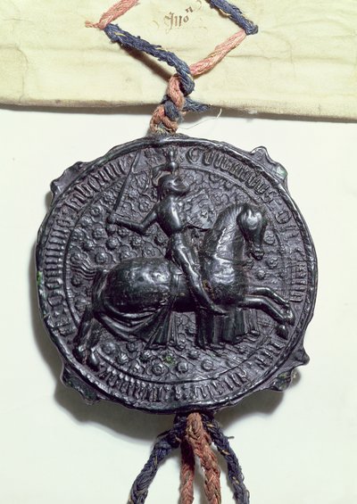 Seal of King Edward IV (1442-83) by English School